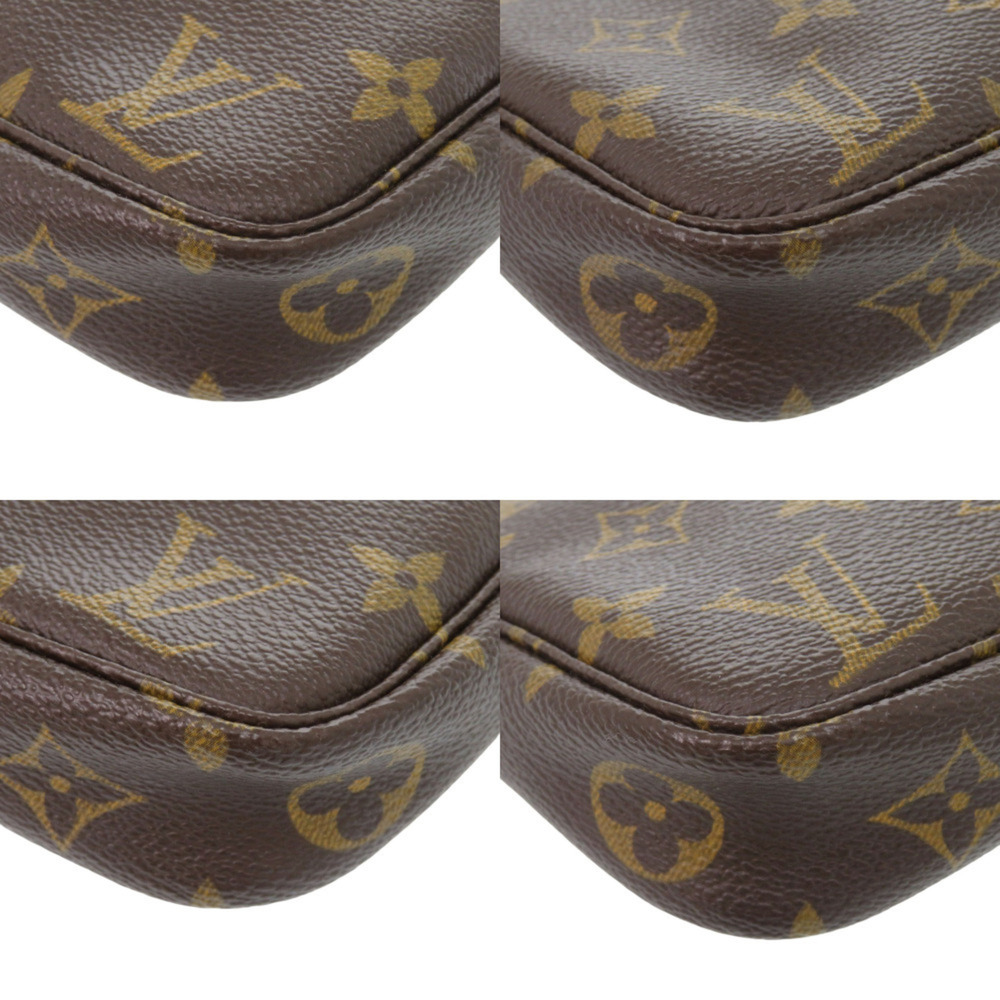 LOUIS VUITTON Brown Monogram Pochette Pouch - Picture 3 of 7